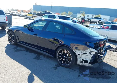 2025 BMW I4 Gran Coupe Edrive40 z USA, uszkodzony, nr VIN WBY23HD08SFU40569